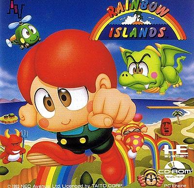 Rainbow Islands JP PC Engine CD