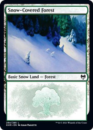 Snow-Covered Forest Magic Kaldheim