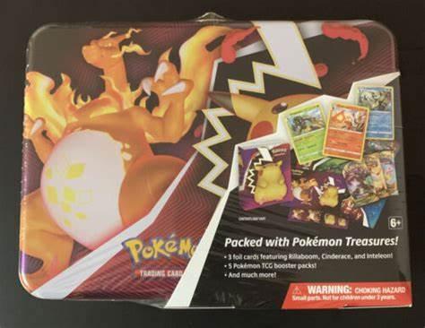 Fall Collector's Chest Tin Lunchbox Pokemon Sword & Shield