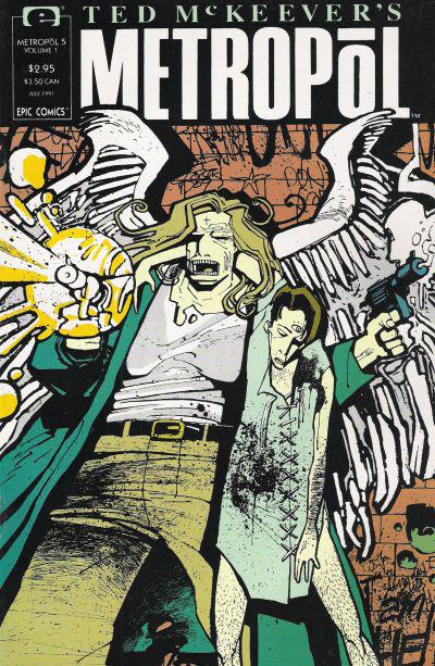 Ted McKeever's Metropol #5 (1991) Comic Books Ted McKeever's Metropol