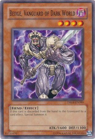 Beiige, Vanguard of Dark World DR04-EN080 YuGiOh Dark Revelation Volume 4