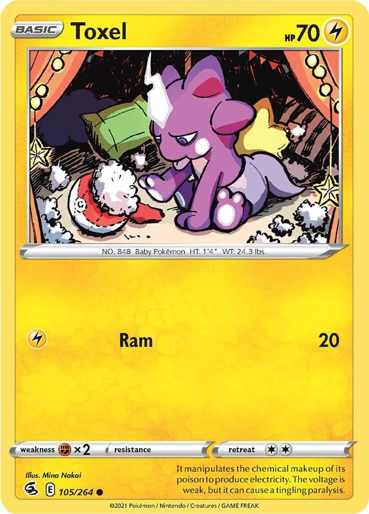 Toxel #105 Pokemon Fusion Strike