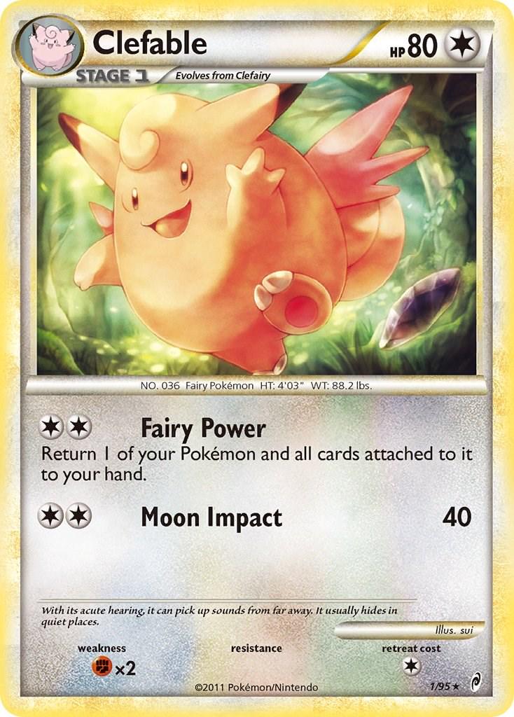 Clefable #1 Pokemon Call of Legends