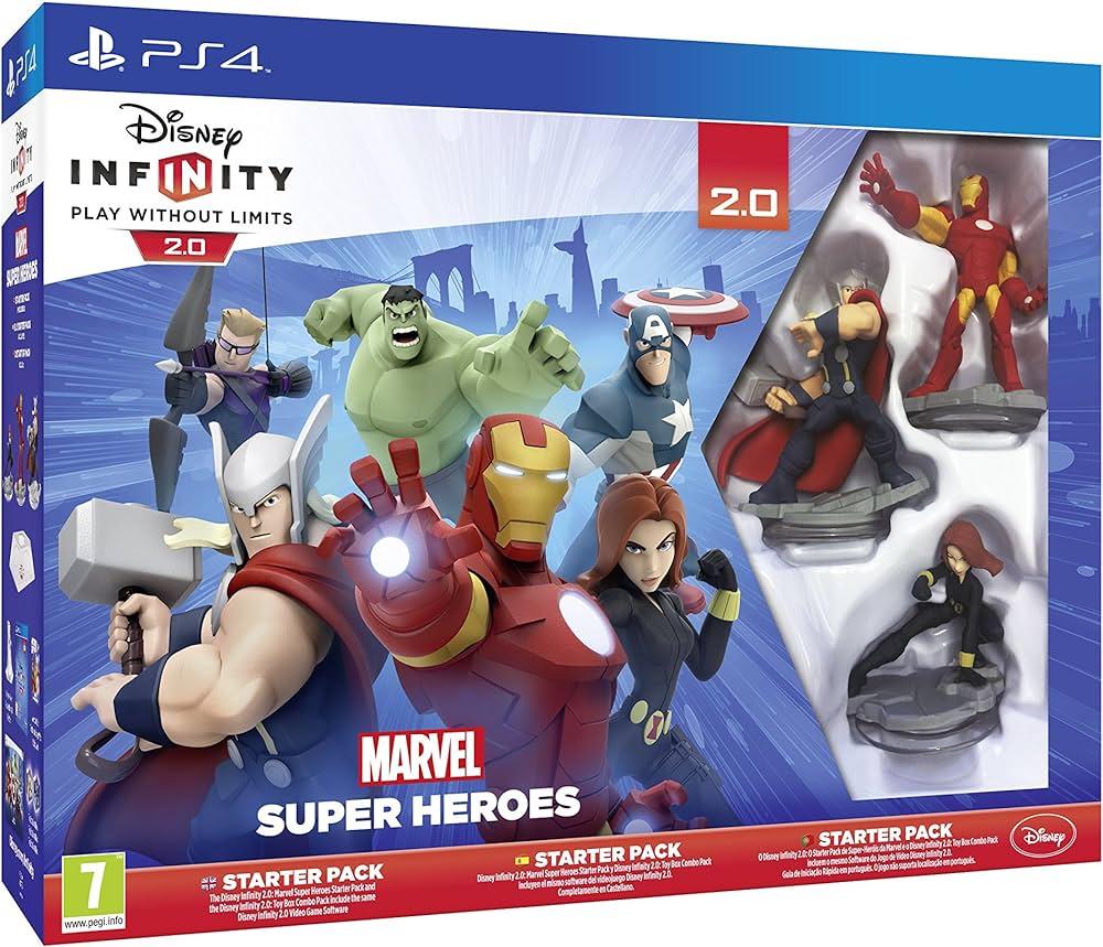 Disney Infinity: Marvel Super Heroes Starter Pak 2.0 PAL Playstation 4