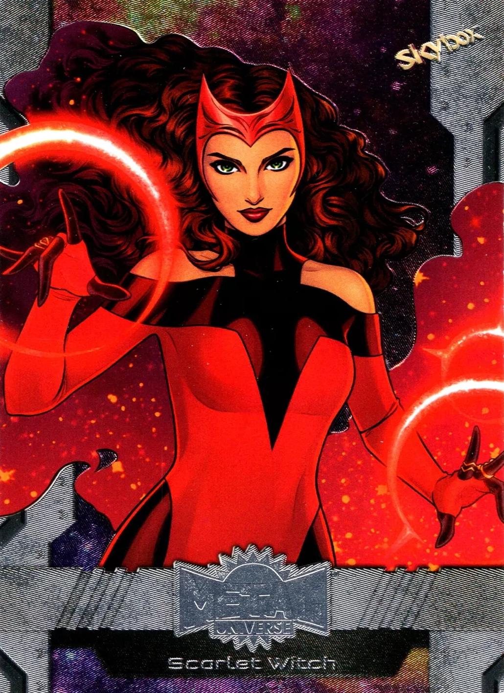 Scarlet Witch #21 2024 SkyBox Metal Universe Avengers