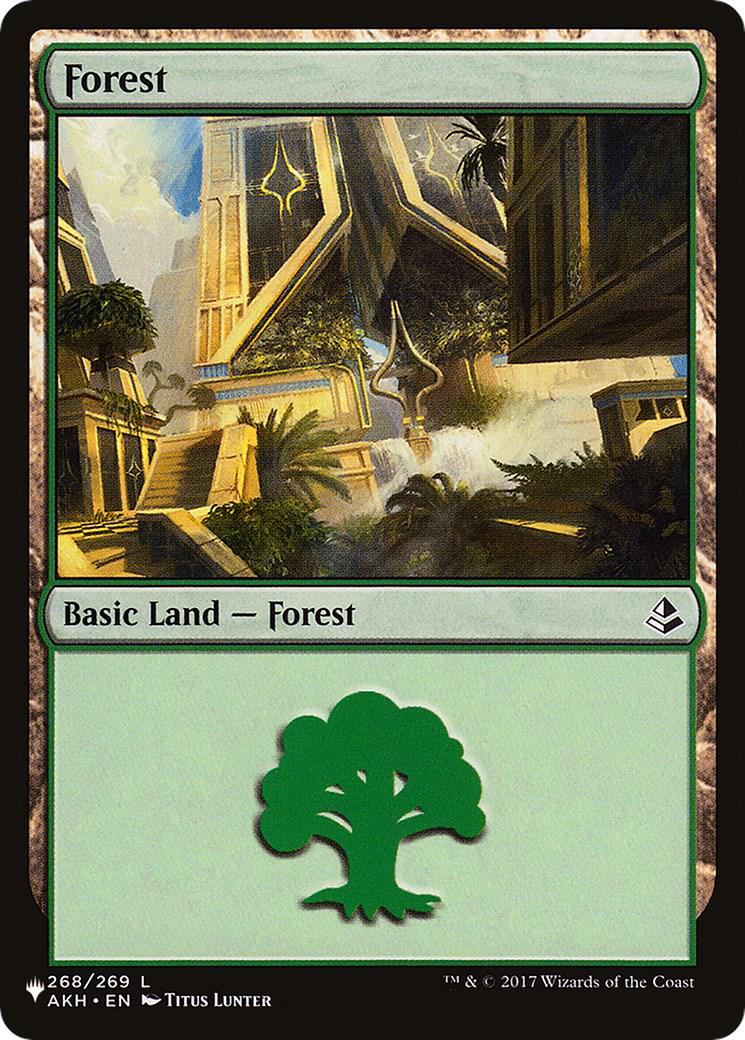 Forest #268 Magic The List Reprints
