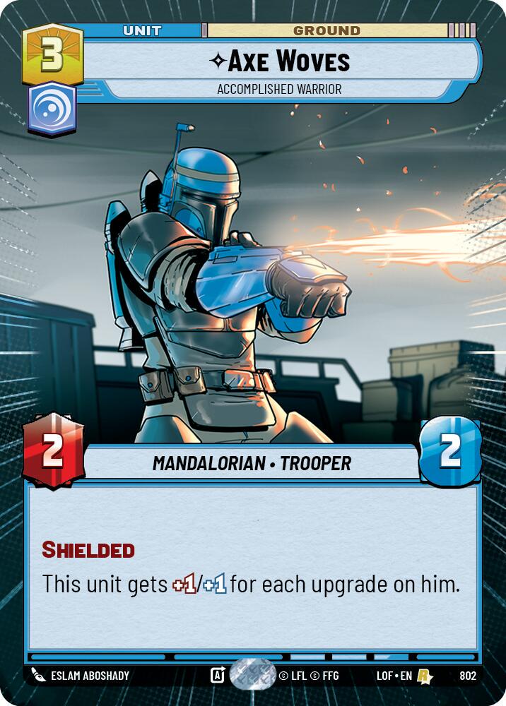 Axe Woves - Accomplished Warrior [Hyperspace Foil] #802