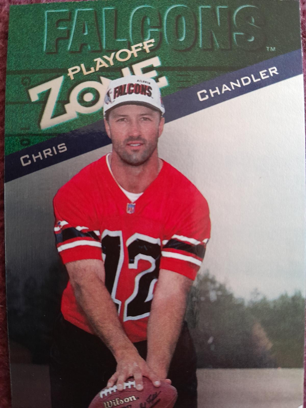 Chris Chandler #63 1997 Playoff Zone Football