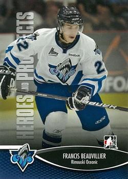 Francis Beauvillier #105 2012 In The Game Heroes And Prospects Hockey