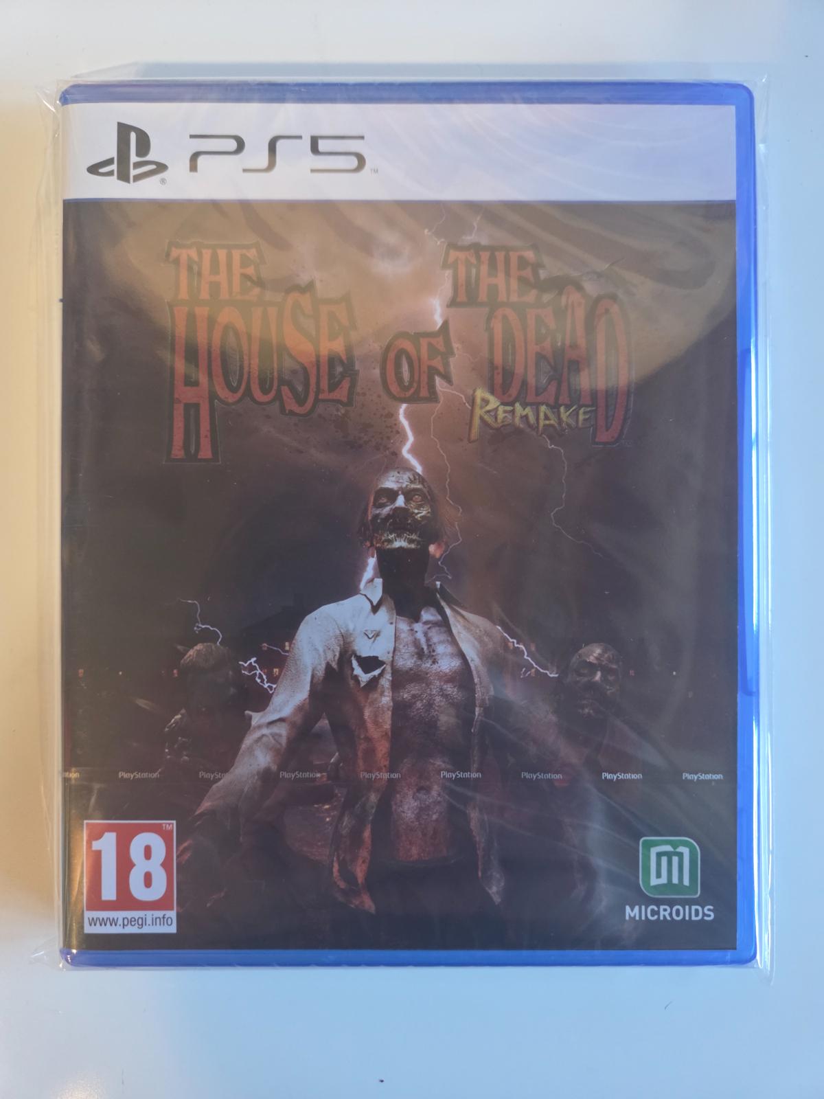 Carátula de The House of the Dead Remake para PS5 (edición PAL España)