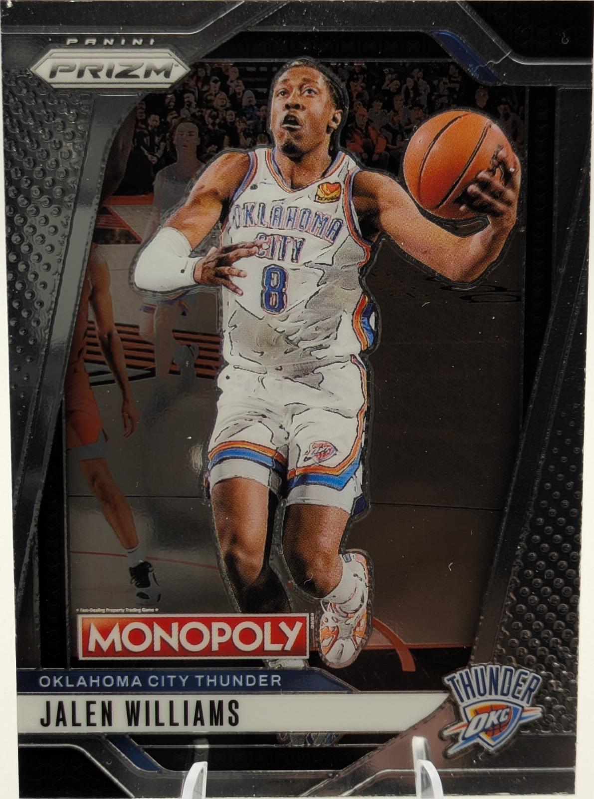 Jalen Williams #81 Basketball Cards 2024 Panini Prizm Monopoly