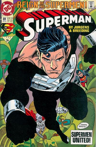 Superman #81 (1993) Comic Books Superman