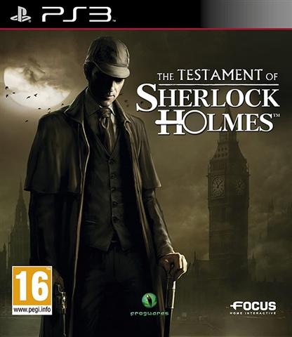 Testament of Sherlock Holmes PAL Playstation 3