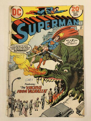 Superman #270 (1973) Comic Books Superman