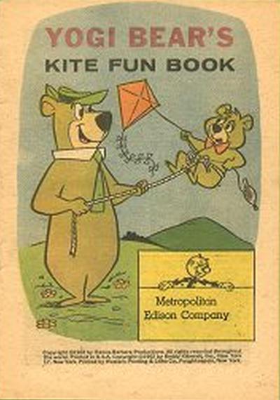 Yogi Bear (1962) Comic Books Kite Fun Book