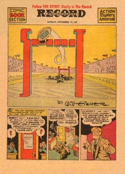 Spirit #11/23/1941 (1941) Comic Books Spirit