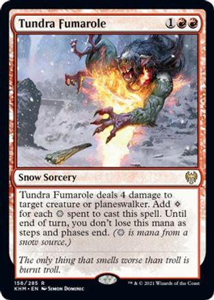 Tundra Fumarole Magic Kaldheim