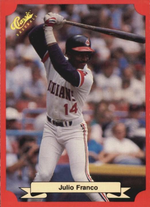 Julio Franco #187 1988 Classic Travel Update I Baseball