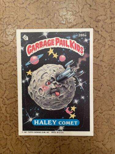 HALEY Comet #286a 1987 Garbage Pail Kids