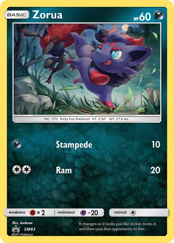 Zorua #SM83 Pokemon Promo