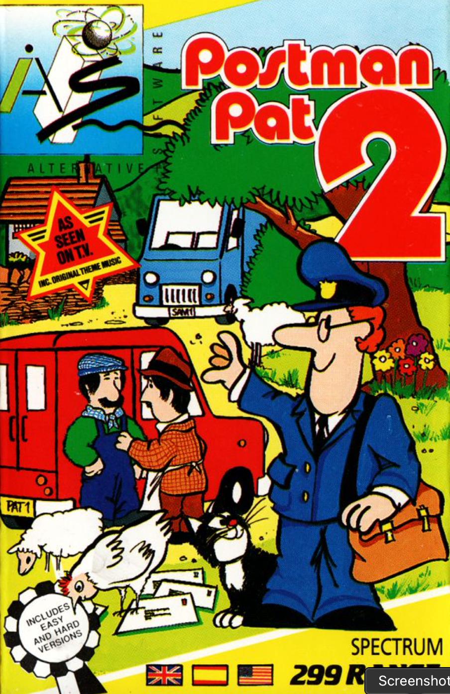 Postman Pat 2 ZX Spectrum