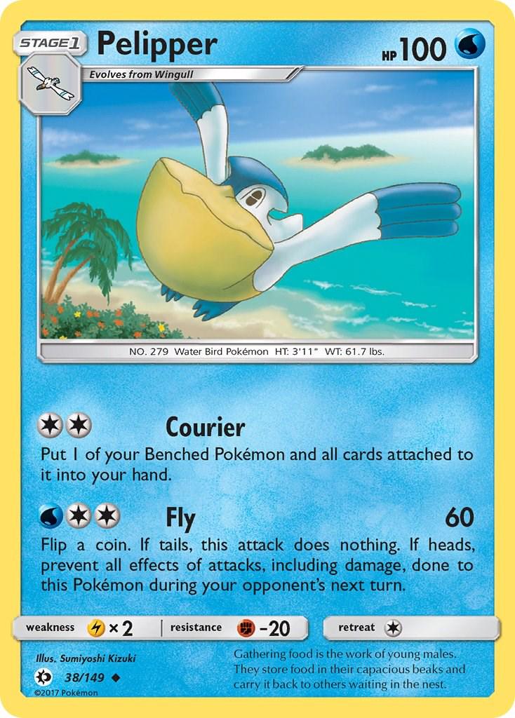 Pelipper #38 Pokemon Sun & Moon