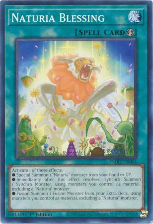 Naturia Blessing DABL-EN064 YuGiOh Darkwing Blast