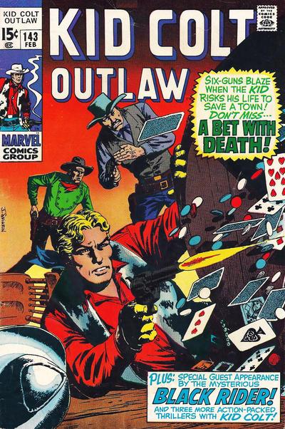 Kid Colt Outlaw #143 (1970) Comic Books Kid Colt Outlaw