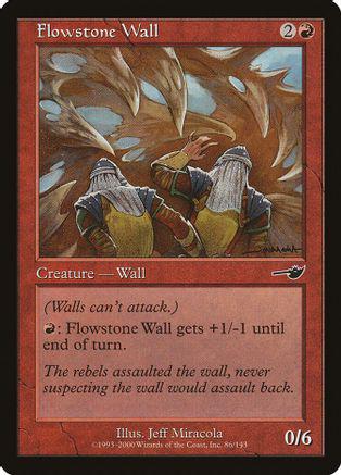 Flowstone Wall Magic Nemesis