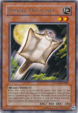 Nimble Musasabi LODT-EN086 YuGiOh Light of Destruction