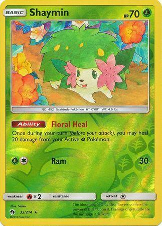 Shaymin [Reverse Holo] #33 Cover Art