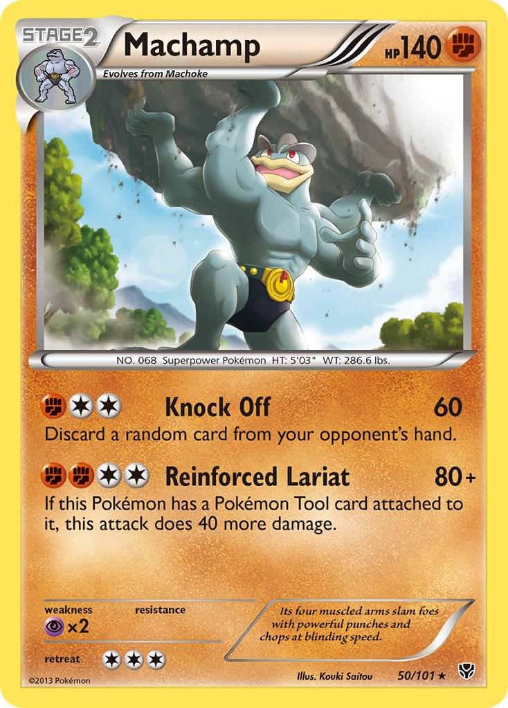 Machamp #50 Pokemon Plasma Blast