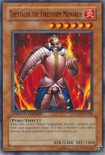 Thestalos the Firestorm Monarch GLD2-EN008