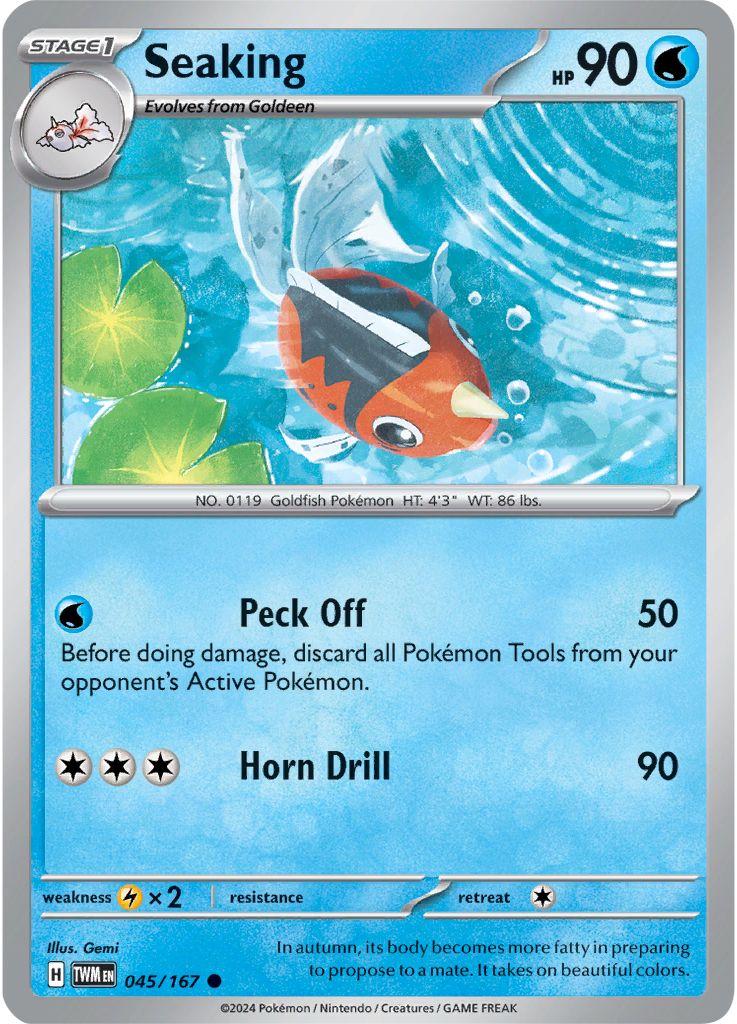 Seaking #45 Pokemon Twilight Masquerade
