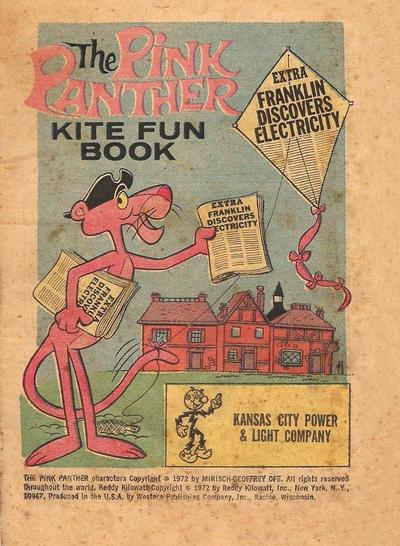 The Pink Panther (1972) Comic Books Kite Fun Book