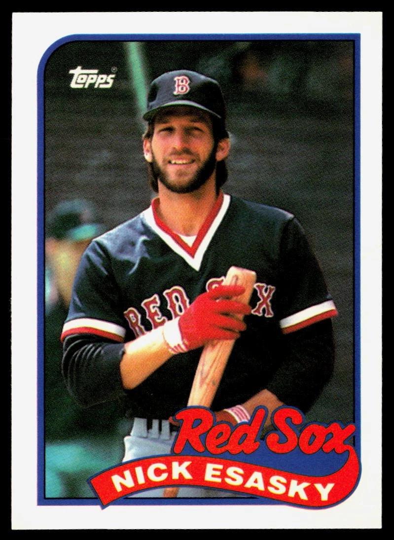 Nick Esasky #29T 1989 Topps Traded Tiffany Baseball