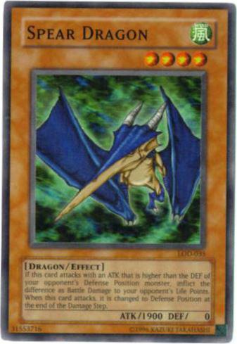 Spear Dragon LOD-035 YuGiOh Legacy of Darkness