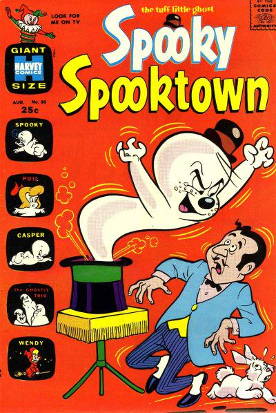 Spooky Spooktown #30 (1969) Comic Books Spooky Spooktown