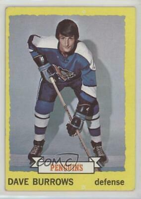 Dave Burrows #27 Hockey Cards 1973 Topps