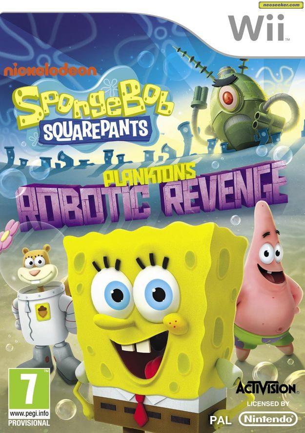 SpongeBob SquarePants: Plankton's Robotic Revenge PAL Wii