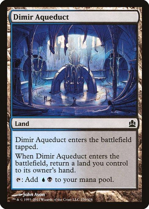 Dimir Aqueduct (Magic Commander)