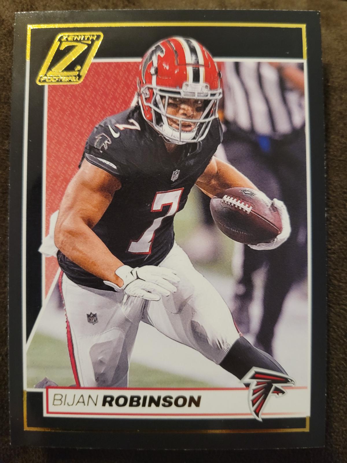 Bijan Robinson #5 Football Cards 2024 Panini Zenith