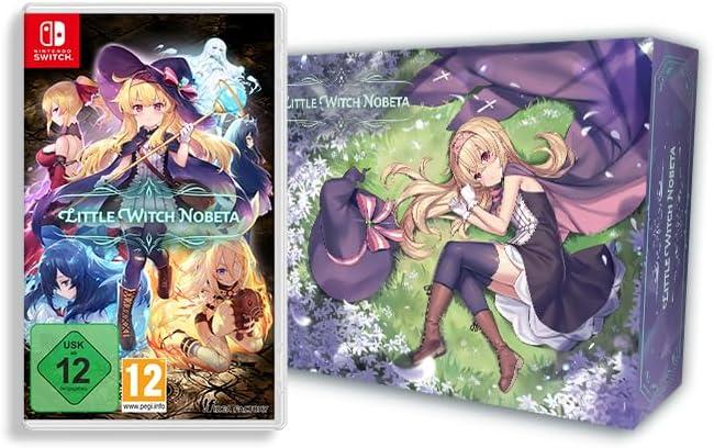 Carátula de Little Witch Nobeta Limited Edition para Switch (edición PAL España)