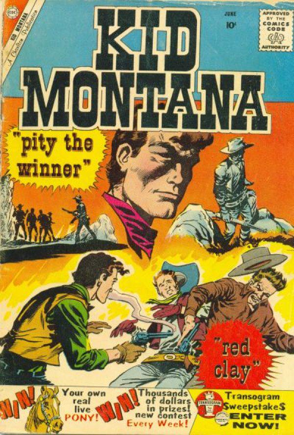 Kid Montana #23 (1960) Comic Books Kid Montana