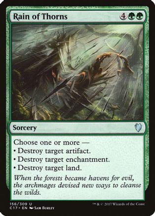 Rain of Thorns Magic Commander 2017