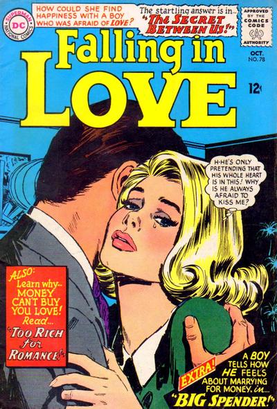 Falling in Love #78 (1965) Comic Books Falling In Love