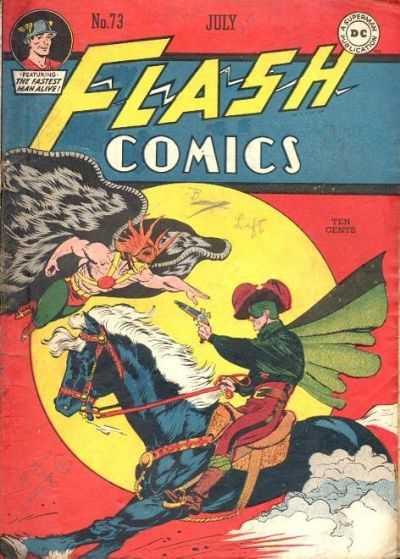 Flash Comics #73 (1946) Comic Books Flash Comics