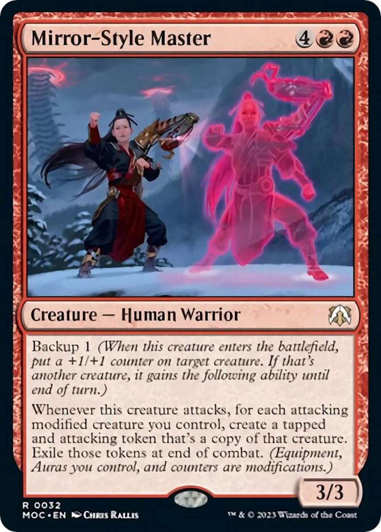 Mirror-Style Master #32 Magic March of the Machine Commander