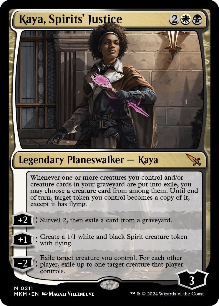 Kaya, Spirits' Justice #211 Magic Murders at Karlov Manor
