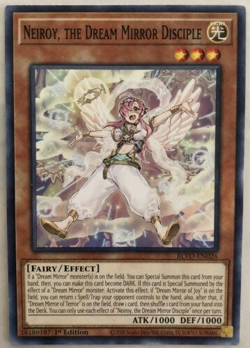 Neiroy, the Dream Mirror Disciple BLVO-EN026 YuGiOh Blazing Vortex